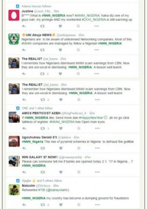 NNN: Another Ponzi Scheme Springs Up Online, See What Nigerians Think About It