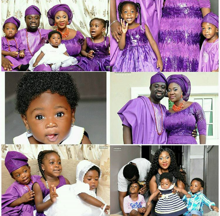 Actress Mercy Johnson Shares Family Photos From Baby's Dedication ...