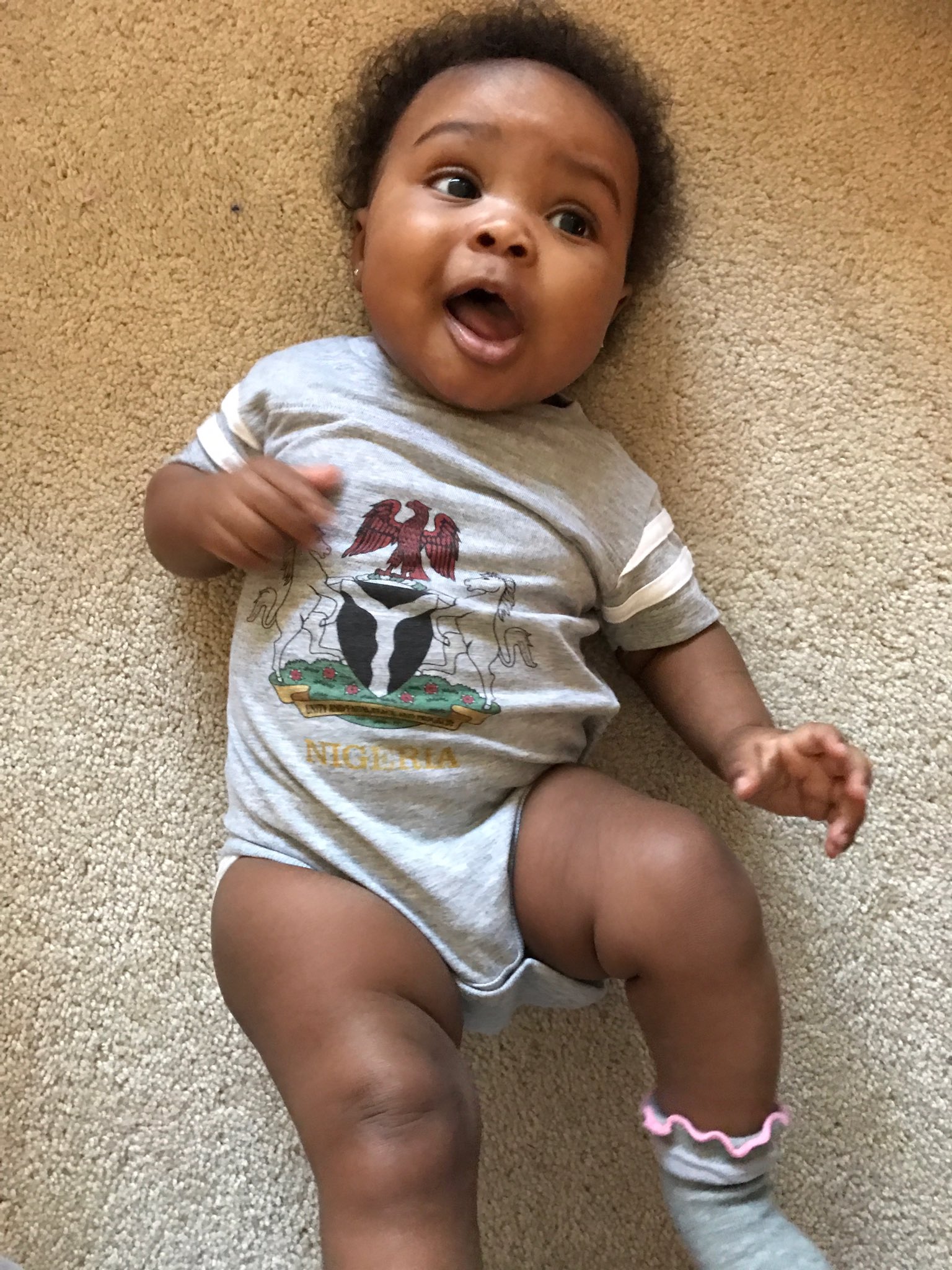 Awwww .... American Rapper, Wale's Cute Daughter Rocks Clothing Bearing ...