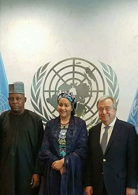 Former Nigeria Minister, Amina Mohammed Officially Sworn-in As UN ...