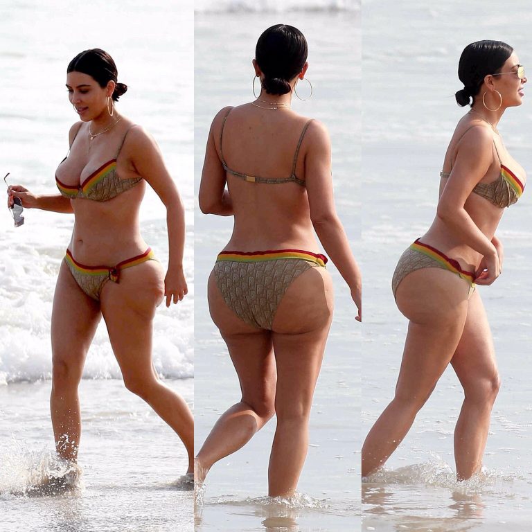 Sexy Or Nah Kim Kardashian Outs Unairbrushed Curves On Display In Mexico Mojidelano Com