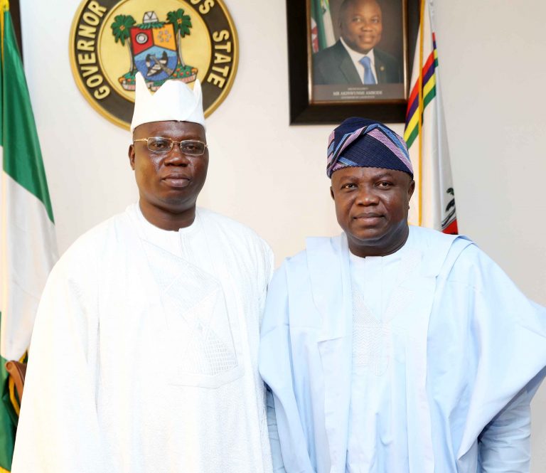 Gov. Ambode Receives Aare Ona Kakanfo-Designate Of Yorubaland, Chief ...