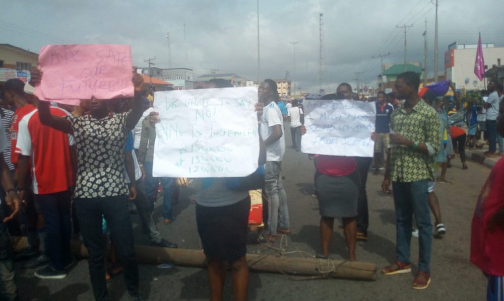 Fee hike: Ondo Students Protest Enters Second Day