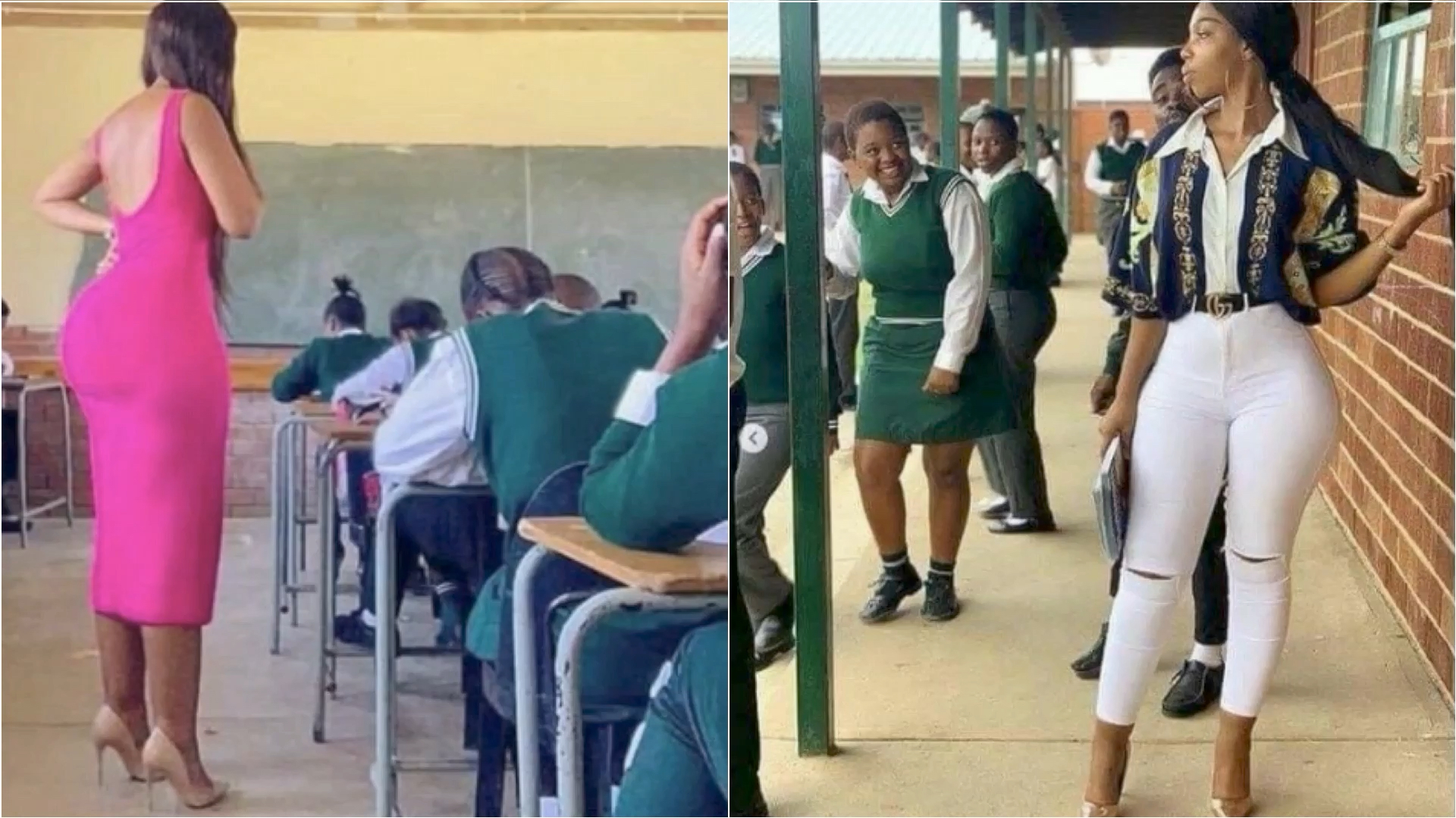 Debate On Social Media Over Curvy School Teachers Mode Of Dressing